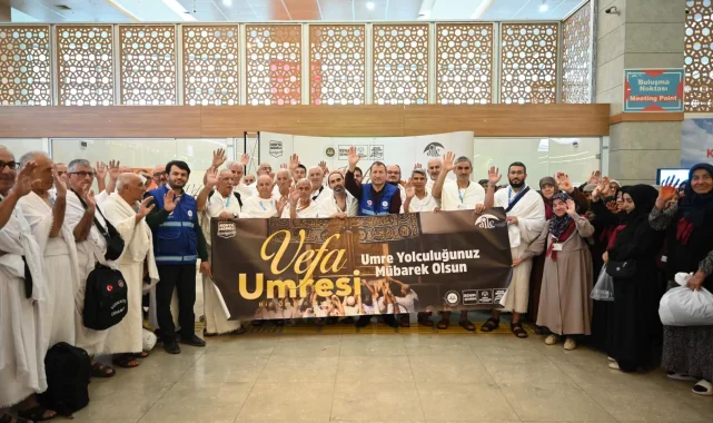 "Vefa Umresi Projesi"nde üçüncü kafile dualarla uğurlandı