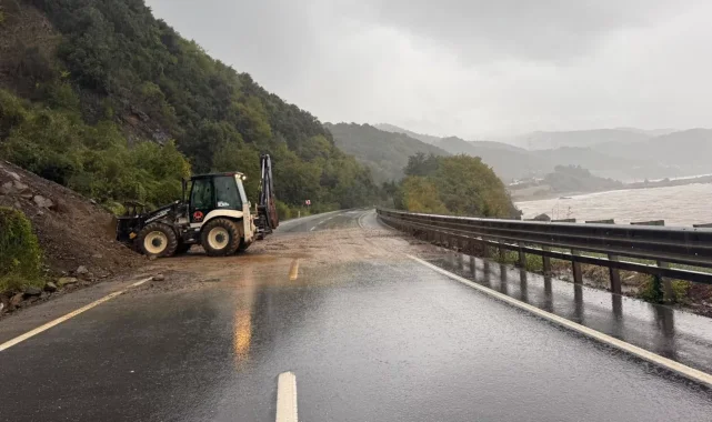 Zonguldak'ta sağanak: Bini aşkın personel sahada