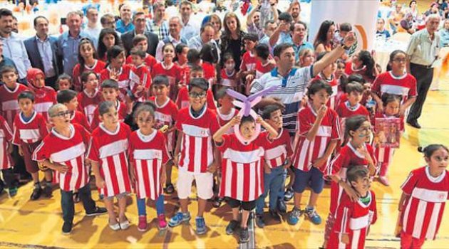 300 çocuk için iftar