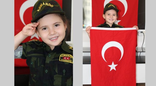 4 Yaşında Ama İstiklal Marşı'nın Tamamını Ezbere Biliyor