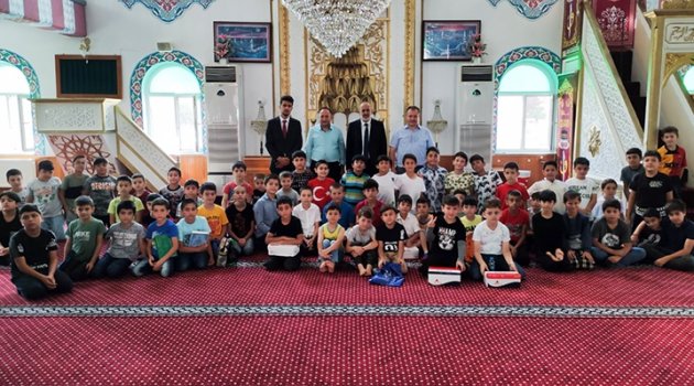 5 vakit namaza gelen çocuklara ödül