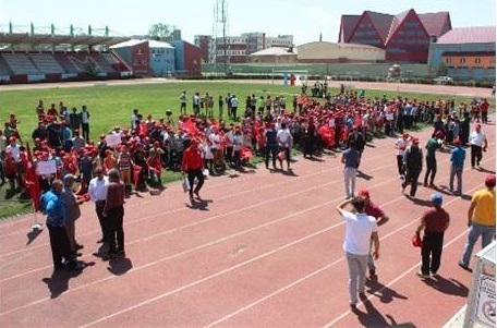 Ağrı'da Yaz Spor Okulları Açılış Töreni Gerçekleştirildi