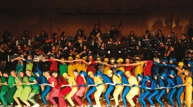 Alman ve Türk çocuklar 2040 yılından dünyaya seslendi