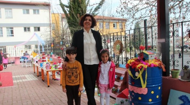 Anaokulu Öğrencilerinden Çevre Dostu Proje