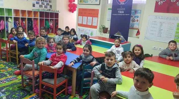 Arnavutluk'ta Okul Öncesi Eğitime TİKA Desteği
