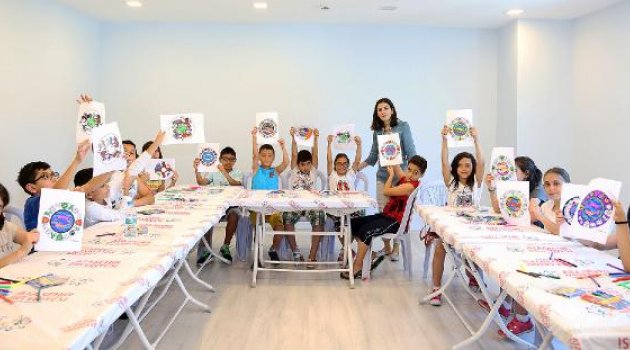Ataşehirli çocuklar sanatla büyüyor