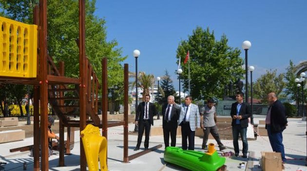 Atatürk Parkı açılış için gün sayıyor