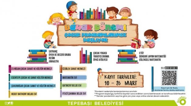 Bahar Dönemi Çocuk Programları başlıyor