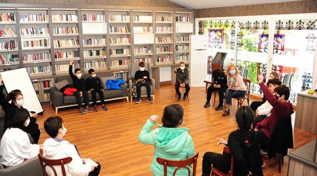 Balçovalı çocuklar atölyede buluştu