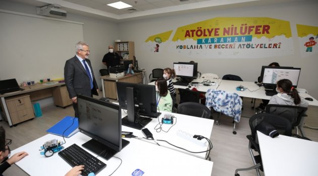 Başkan Turgay Erdem çocuklarla buluştu