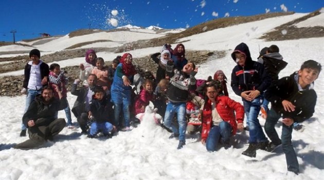 Bayırbucaklı çocuklar, Erciyes Dağı'nda