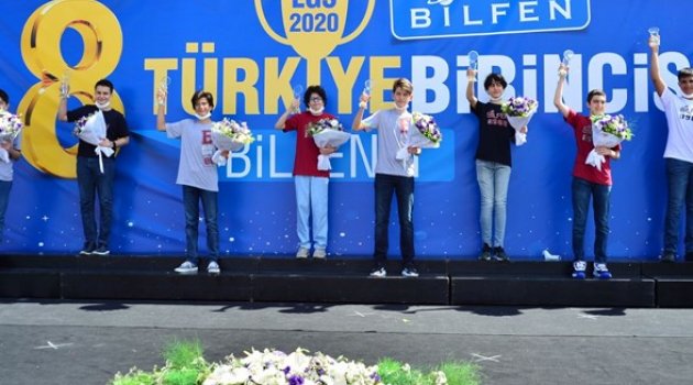 BİLFEN'den LGS'de 8 Türkiye birincisi
