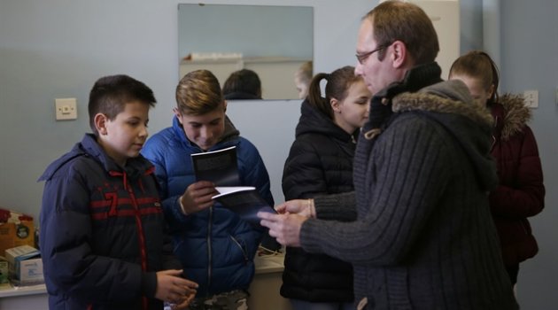 Bosnalı Çocukların Kitap Sevinci