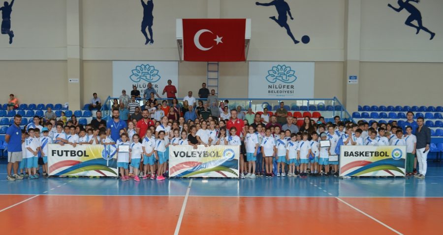 Bursa Nilüfer'de Bini aşkın Çocuk Sertifika Heyecanı Yaşadı