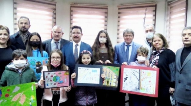Bursalı çocuklar veremle savaşı resimledi