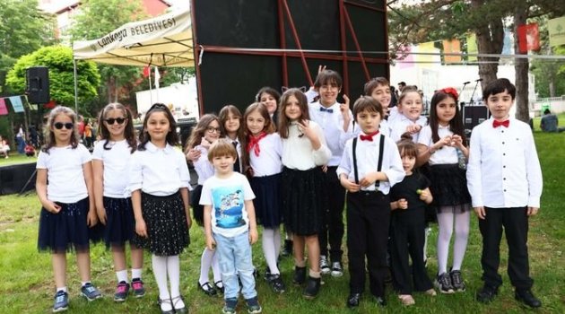 Çankaya'nın minik yetenekleri sahne aldı