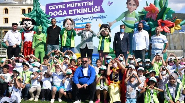 Çevreci minikler Kızılcahamam’da buluştu