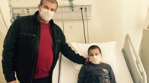 Cezayirli çocuk sağlığına Bursa'da kavuştu