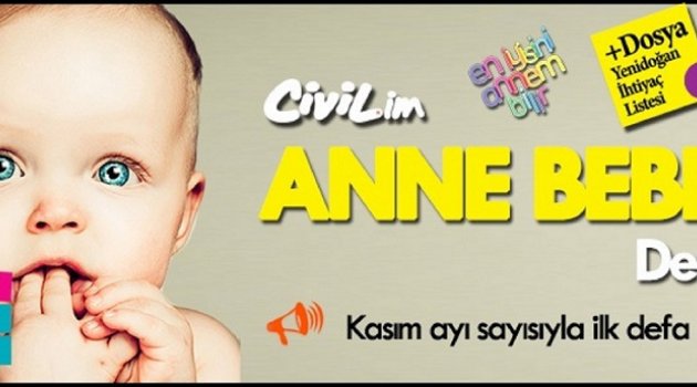 Civilim Anne Bebek E-Dergisi Çıktı