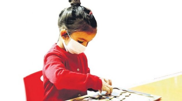 Çocuk eğitim merkezi eğitim vermeye başladı