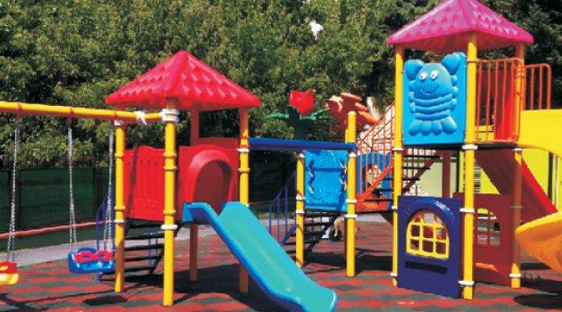 Çocuk Parklarına Baz İstasyonu Düzenlemesi