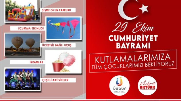 Çocuklar balona bindirilecek