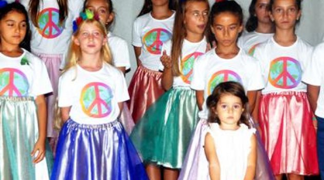 Çocuklar, Barış İçin Bodrum'da Bir Araya Geldi
