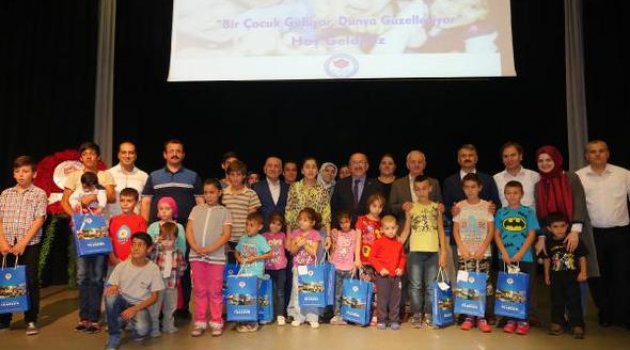 Çocuklar Bayram Öncesi Sevindirildi