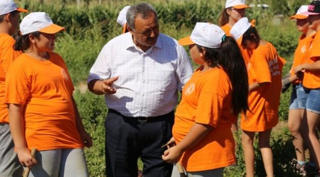 Çocuklar Eğlenerek Sebze Ve Meyve Üretecek