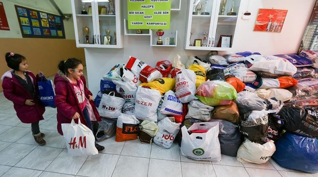 Çocuklar Halep İçin Seferber Oldu