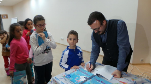 Çocuklar Karikatür Atölyesinde
