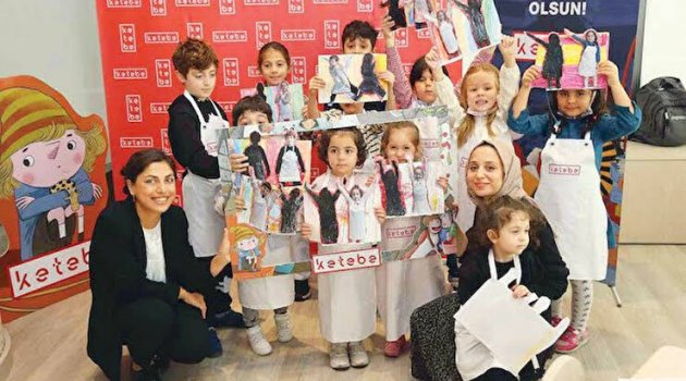 Çocuklar kendi hikayelerini yazdı