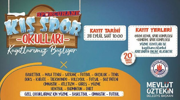 Çocuklar kışı tatil gibi geçirecek
