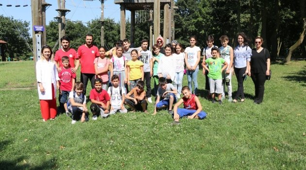 Çocuklar Macerapark'ta Buluştu
