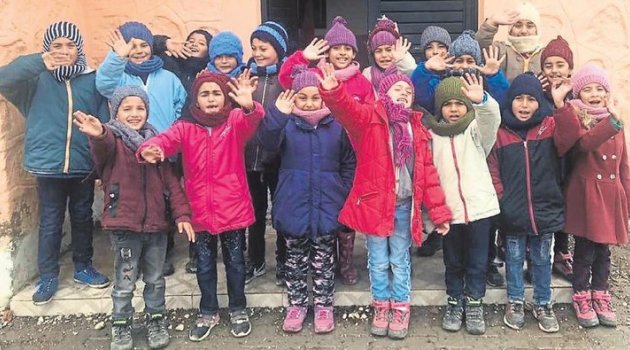 Çocuklar üşümeyecek