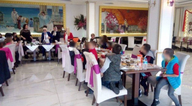 Çocuklara büyük heyecan