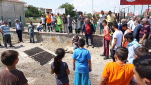 Çocukların Gözü Önünde Kurban Kesilmesine Tepki