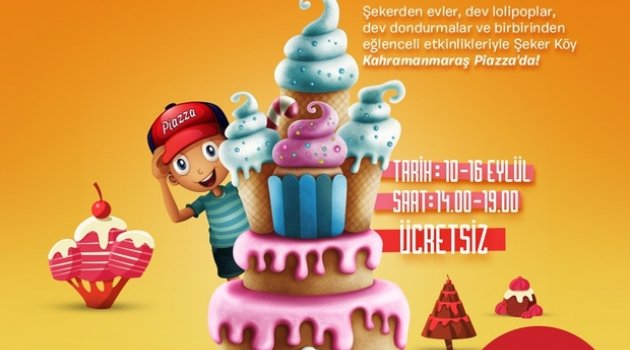Dev Şekerler Minikleri Bekliyor