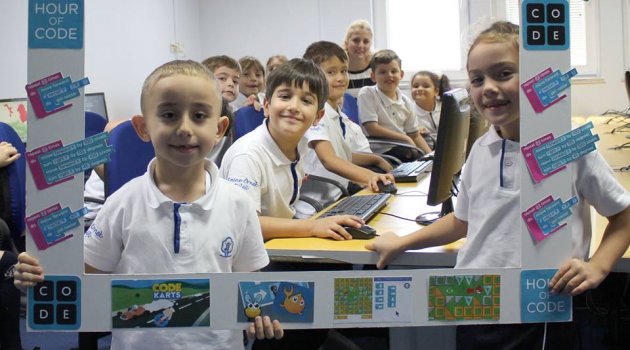 Emine Örnek Okulları'nda Avrupa Kodlama Haftası Kutlandı