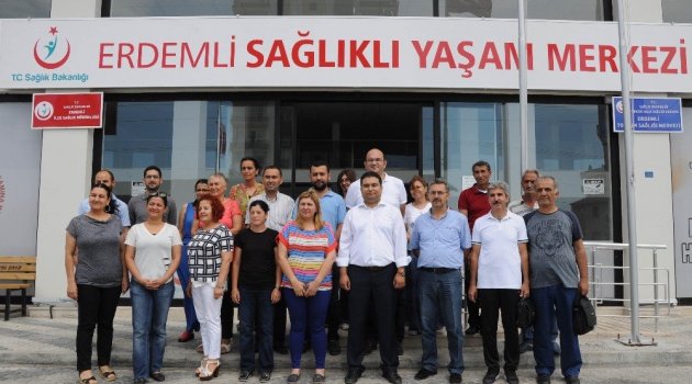 Erdemli Sağlıklı Yaşam Merkezi Açıldı