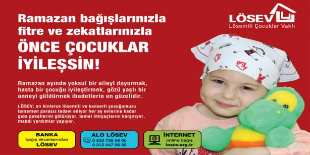 Fitre Ve Zekâtlarınızla Önce Çocuklar İyileşsin