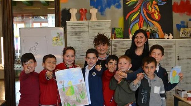 Gaziantepli Çocuklar Hayallerini Çizdi