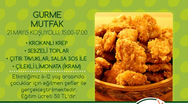 Geleceğin şefleri Komili ile mutfakta!