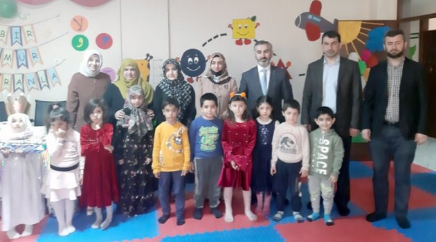 Germencik'te minikler Kur'an ile taçlandı