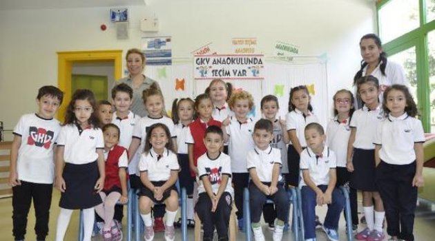 GKV Özel Anaokulu'nda Sandık Heyecanı
