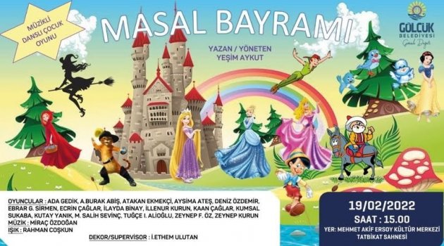 Gölcüklü minikler ‘Masal Bayramı’nda buluşacak
