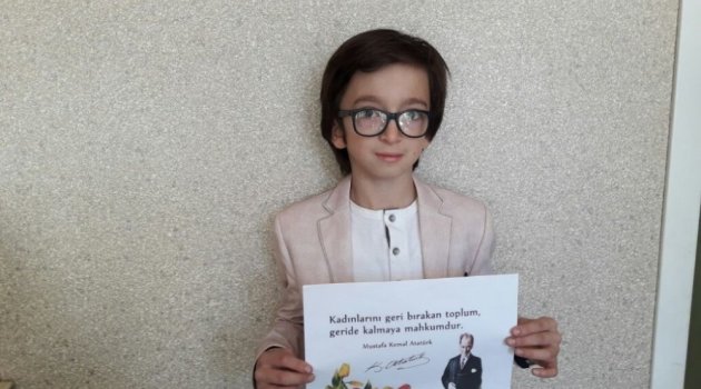 Gölmarmaralı Minikler Kadınlar Günü’nü Kutladı