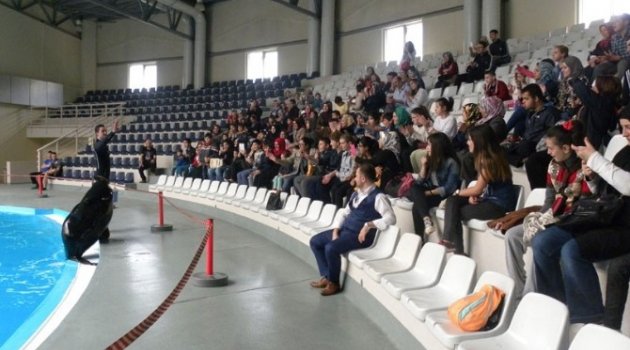 Güngörenli Çocuklar Yunus Gösterisi İle Moral Buldu
