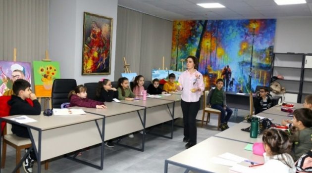 Gürsu'da çocuklara kurs desteği