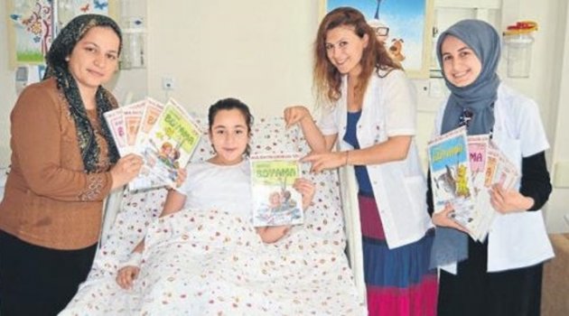 Hasta Çocuklar Fobilerini Boyuyor